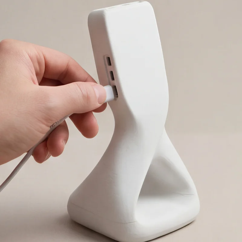 Pixl Pi Close-up - Sculpted case with matte poly-texture finish